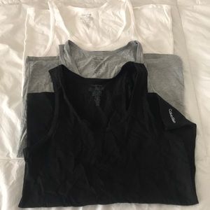 3 Calvin Klein Tank Tops
